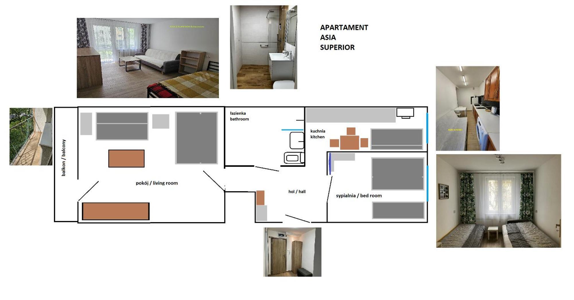 Apartamenty Asia Krakow Krakau