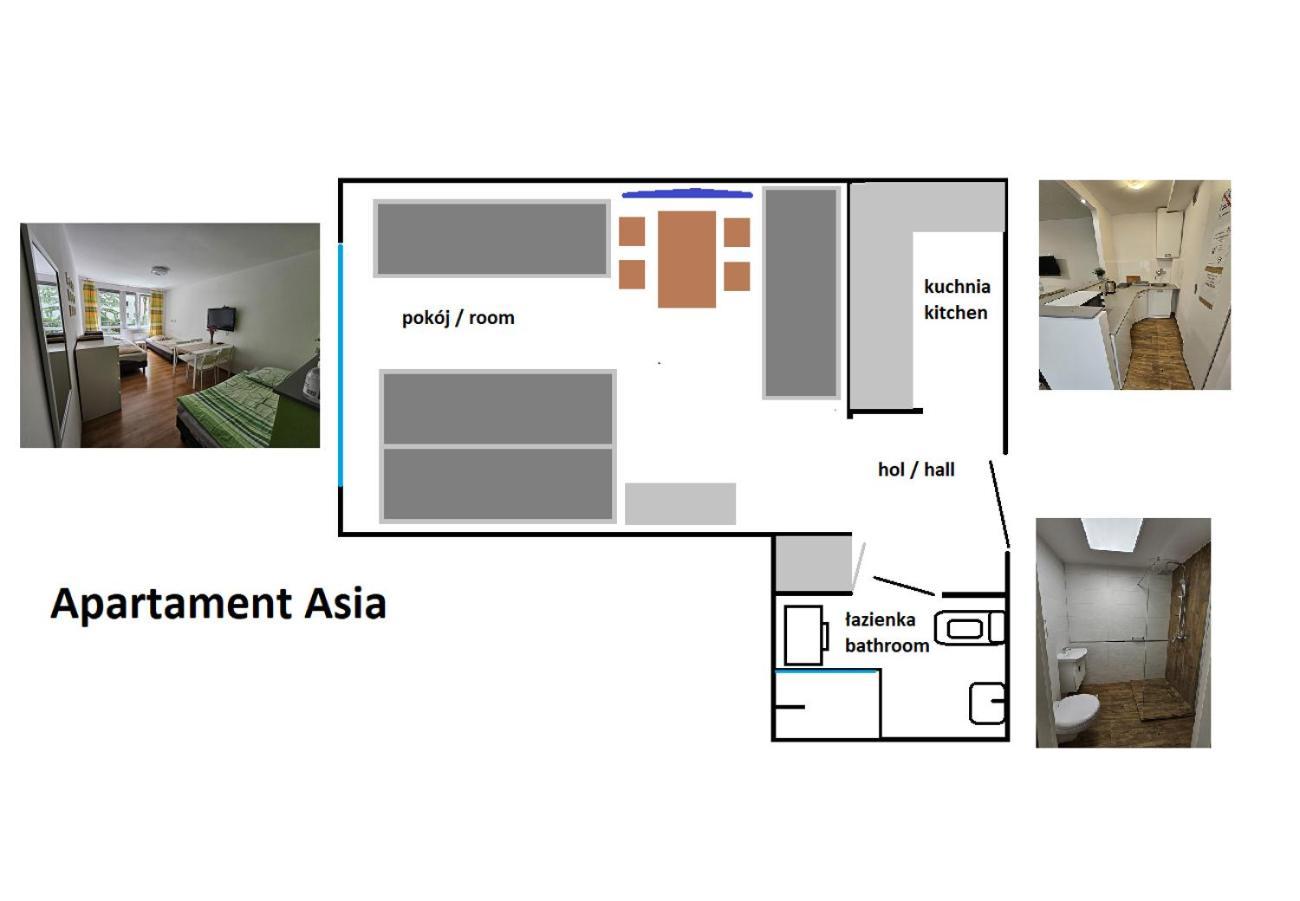 Apartamenty Asia Krakow Appartement *
